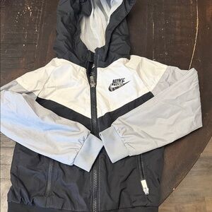 Nike Kids Jacket - Black, White, Gray